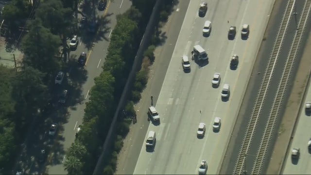 Woman killed in car-to-car shooting, crash on 210 Freeway in Arcadia