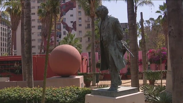 Community activists call on LA City Council to rename Pershing Square