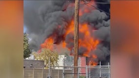 Canoga Park explosion: 2 killed, 2 injured in commercial building fire