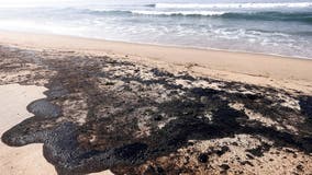 Oil spill: Data shows ship crossed over oil pipeline that ruptured off coast of Huntington Beach