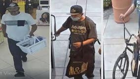 LASD looking to identify suspect who stole items from two Calabasas cosmetic stores