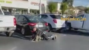 VIDEO: Hemet police officer allegedly punches trespassing suspect