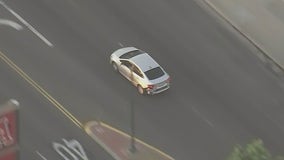 Police chase suspect in custody after driving erratically across Los Angeles