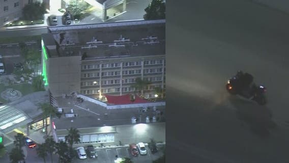 Motorcyclist hides in hotel after leading CHP on chase across West Covina