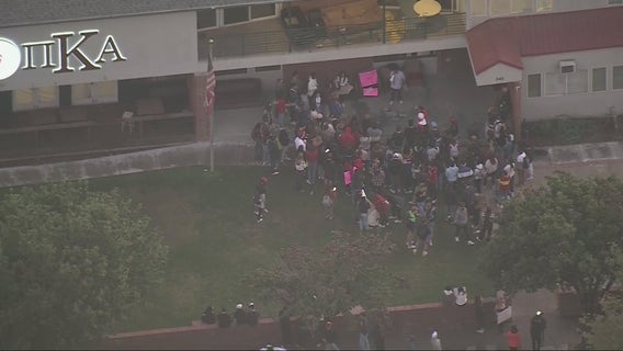 Students march at USC amid allegations of sexual assault, drugging at fraternity house