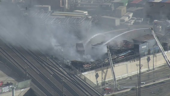 Man charged with arson after fire breaks out at shipping yard in Wilmington