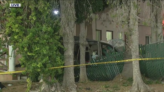 Vehicle careens off SB 101 Freeway, killing pedestrian and crashing into building