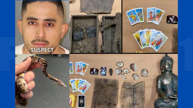 "Fortune teller" arrested for fraud, Riverside police find snake, voodoo doll, satanic items