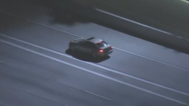 Suspected DUI driver in custody after lengthy chase across LA, Orange counties