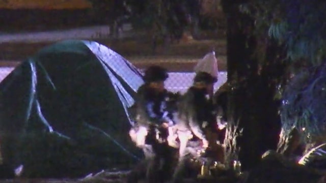 Police shoot armed woman holding a hostage in DTLA encampment