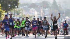 Streets to close from Dodger Stadium to Century City for Sunday's LA Marathon