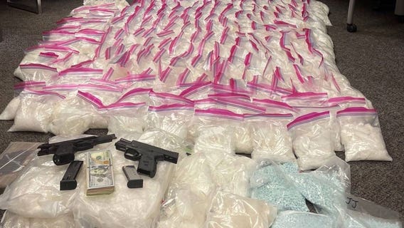 Nearly $1,000,000 worth of drugs seized in Huntington Beach