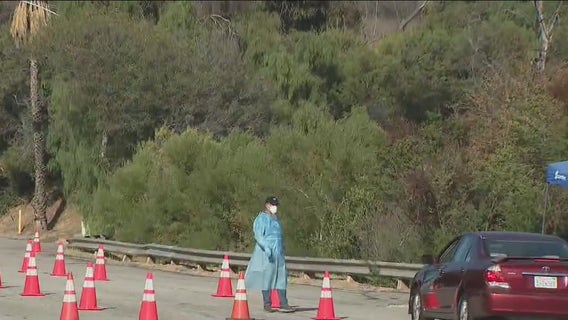 COVID-19 testing site returns to Dodger Stadium