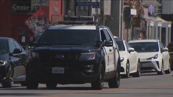 Driver arrested after crash involving LAPD patrol car in South LA