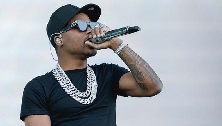 HOUSTON, TEXAS - NOVEMBER 05: Roddy Ricch performs onstage during the third annual Astroworld Festival at NRG Park on November 05, 2021 in Houston, Texas. (Photo by Rick Kern/Getty Images)