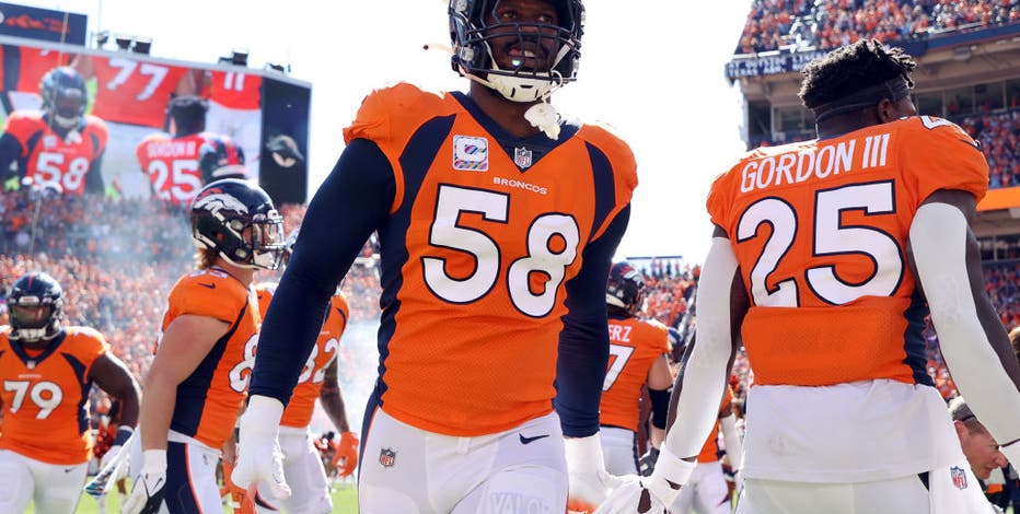 Von Miller leaves snowy Denver behind for Rams, sunshine