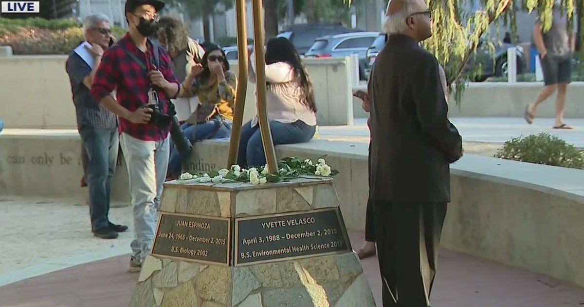 New memorial honors victims of San Bernardino terror attack | FOX 11 ...
