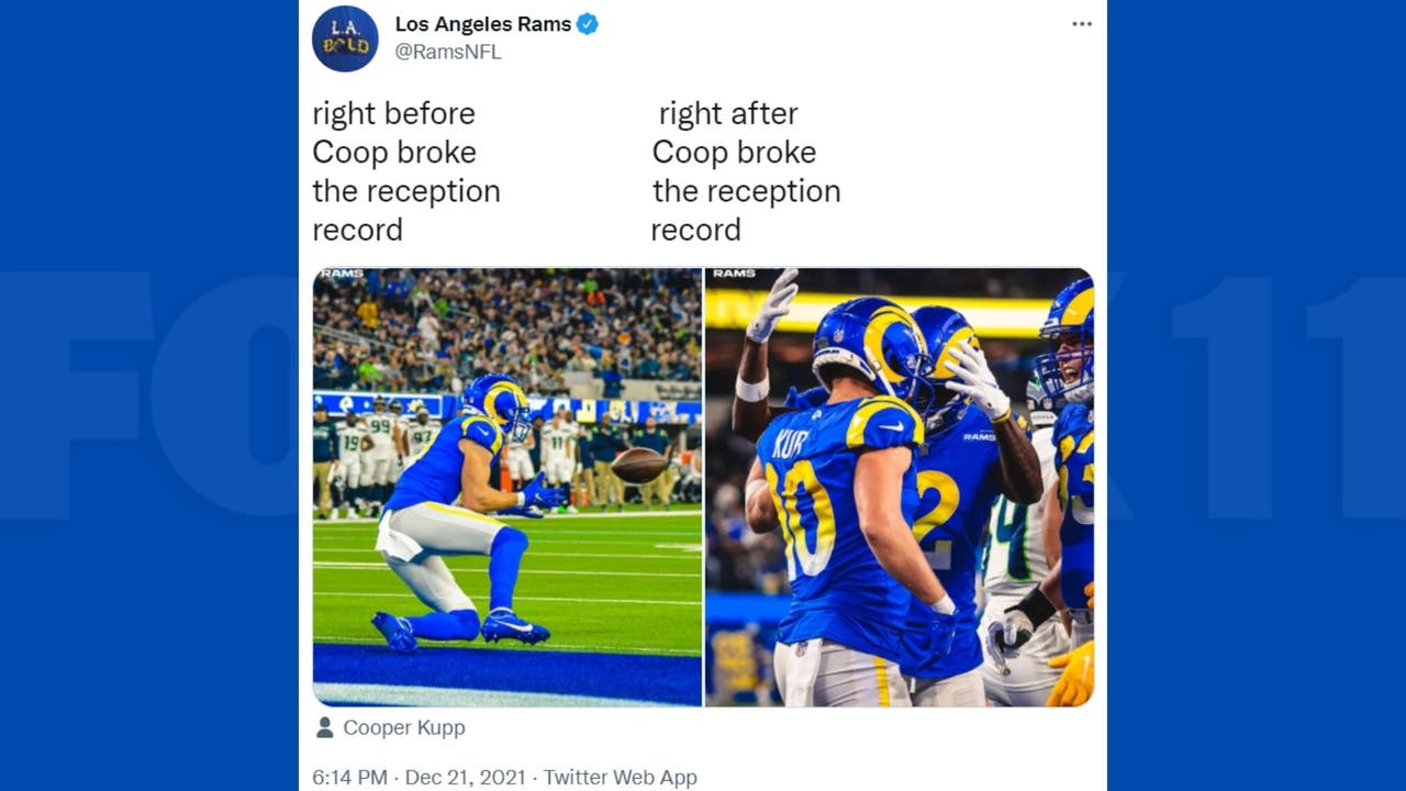 Every Cooper Kupp Catch From 2-TD Game