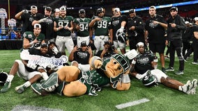 Thorne leads No. 11 Spartans past No. 13 Pitt in Peach Bowl