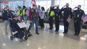 WWII veterans leave DFW to mark 80 years since Pearl Harbor attack