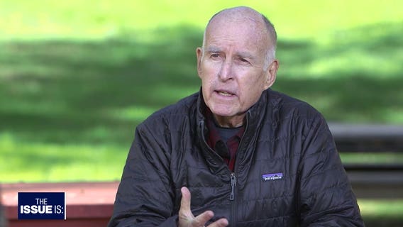 Jerry Brown goes off the grid: Former governor talks California, crime, and legacy on “The Issue Is”