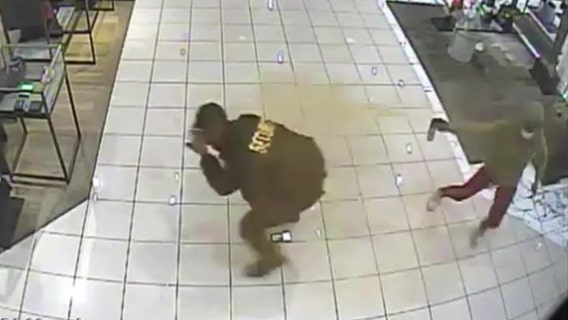 New video shows flash mob suspects using bear spray on Nordstrom security guard