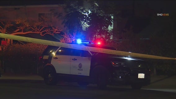 One of three suspects shot dead during attempted robbery in South LA
