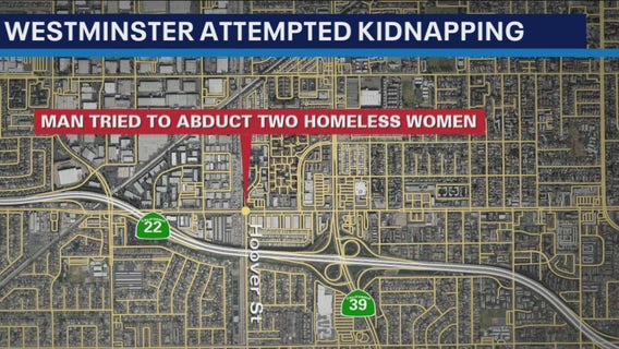 Westminster PD investigating attempted kidnappings of homeless women