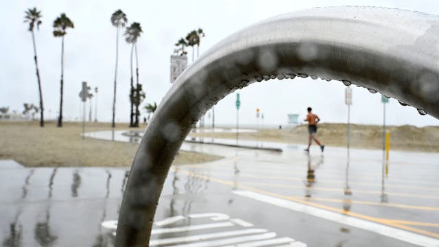 Light rain and cool temps hit SoCal, with gusty winds to follow