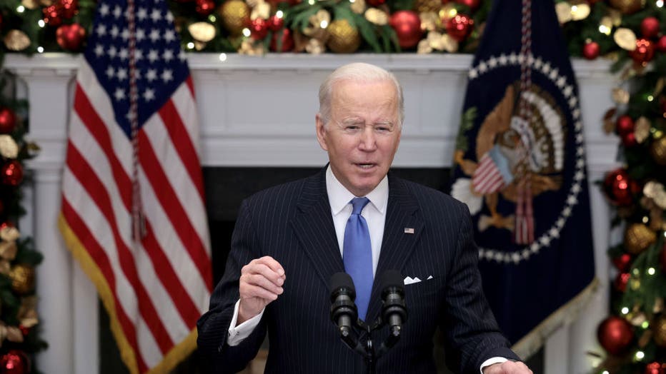 President Biden Provides Update On Omicron Coronavirus Variant