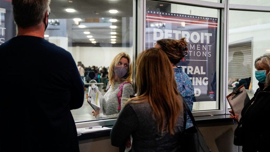 Ballot Counting in Michigan US Election