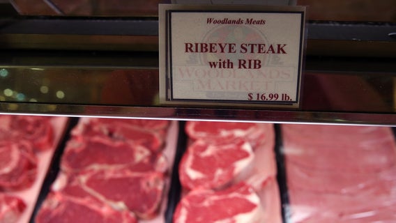 'I've never seen prices like this before': Butcher says meat prices are up 40%