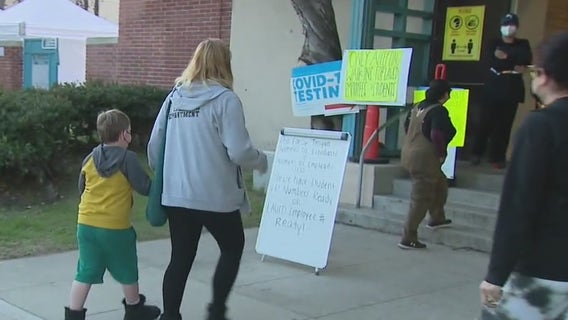 Opinions divided as LAUSD returns to class amid COVID surge