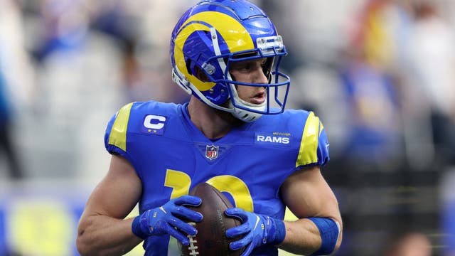 Rams’ Cooper Kupp closing in on triple crown of receiving