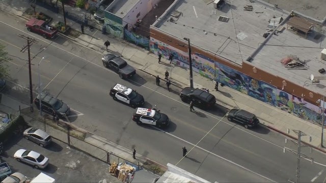 Man allegedly armed with ghost gun shot by police in Boyle Heights
