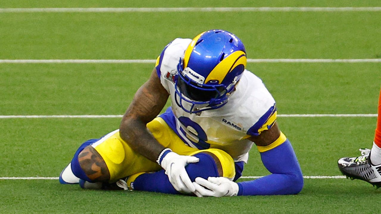 Los Angeles Rams star Odell Beckham Jr injury believed to be torn ACL