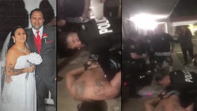 VIDEO: Barstow wedding party erupts into violence after cops are called; Groom seeking $2M in damages