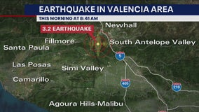 Preliminary 3.2-magnitude earthquake rocks Valencia area