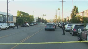 Man shot in the head, killed while in rental car in North Hollywood