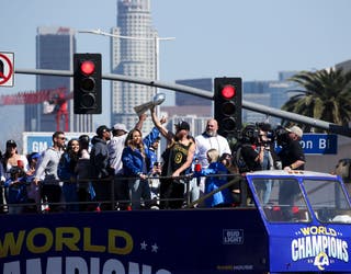 Los Angeles celebrates with parade After Rams Super Bowl Win - ESPN 98.1 FM  - 850 AM WRUF