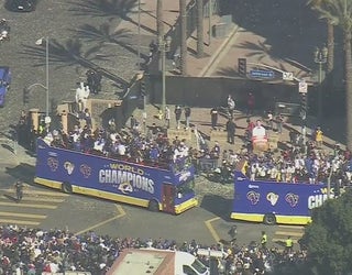 Whose House?! Los Angeles Honors The Super Bowl-Champion Rams With Victory  Parade And Rally