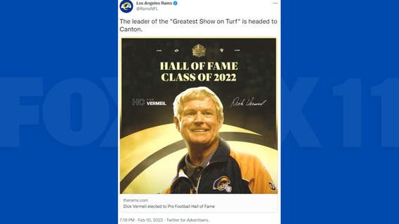 Former Rams coach Dick Vermeil elected to Pro Football Hall of Fame