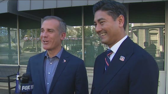 Exclusive: Mayors of LA, Cincinnati discuss Super Bowl, winning bets