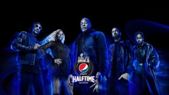 Who is performing in the halftime show at Super Bowl LVI?