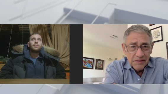 Man describes being in 'survival mode' amid Russia's invasion of Ukraine