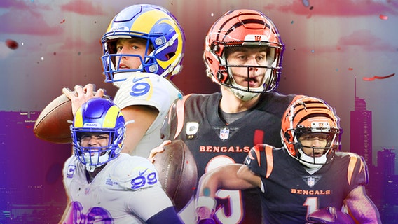 Rams take on the Bengals at SoFi Stadium in Super Bowl LVI