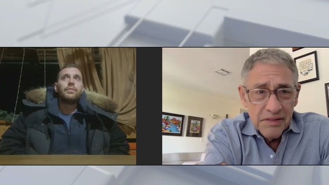 Man describes being in 'survival mode' amid Russia's invasion of Ukraine