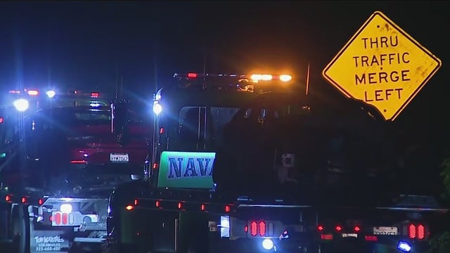 2 killed in violent wrong-way crash on 605 Freeway in Cerritos