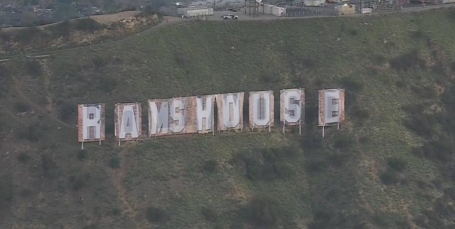 Hollywood Sign to Read 'Rams House' – NBC Los Angeles