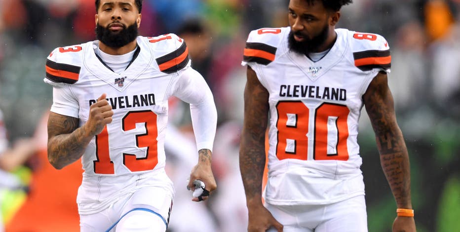 Rams' Odell Beckham Jr. surprised by fellow star receiver Jarvis Landry  ahead of Super Bowl LVI